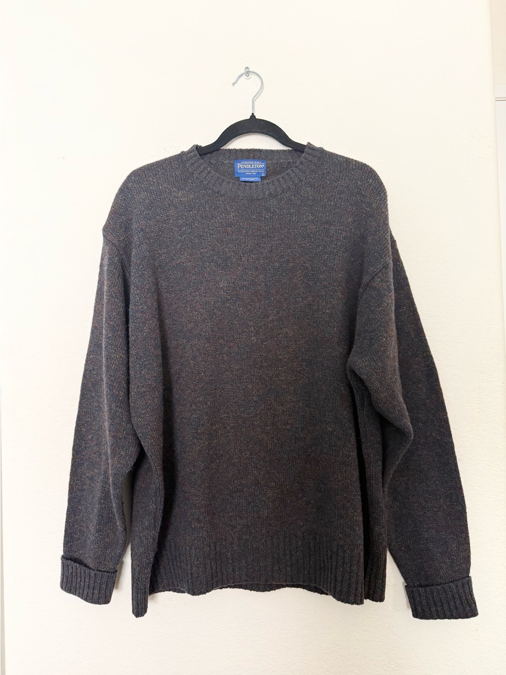 💙 vintage 100% wool pendleton sweater